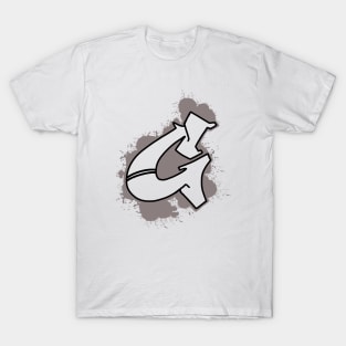 Graffiti style G T-Shirt